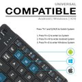 Convenient Foldable Wireless Keyboard