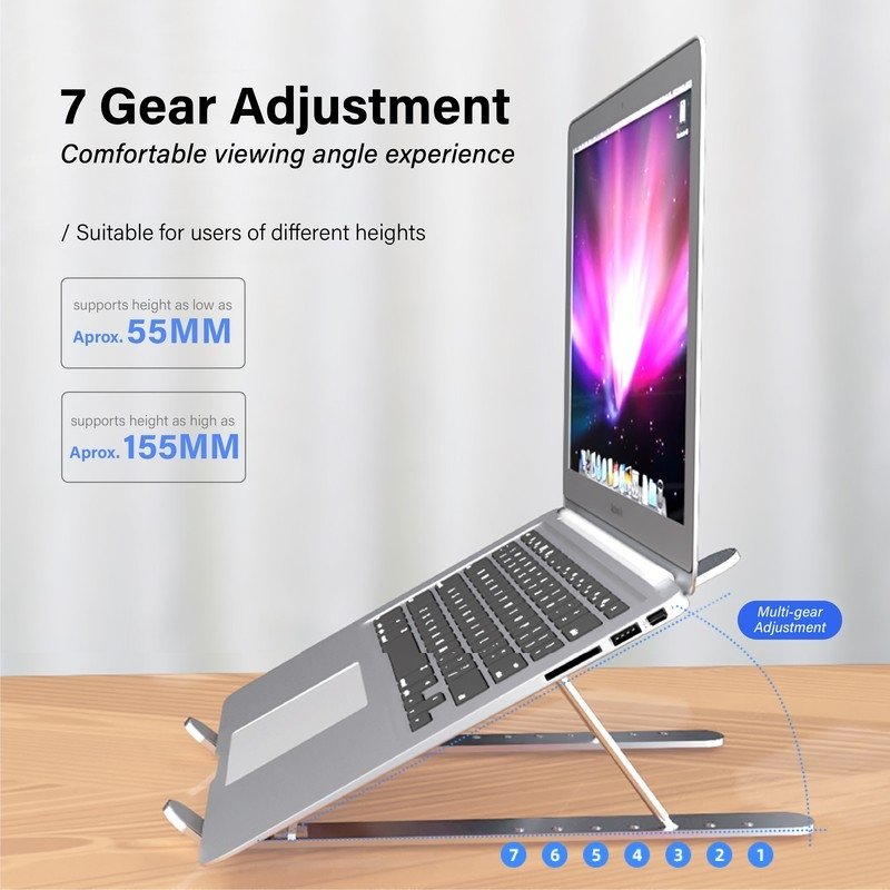Posture-friendly Laptop Stand