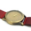 Classic Bronze Leather Watch