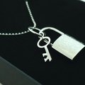 Timeless Charm With Necklace Chain (Lock With Key)