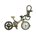 Classic Bronze Keychain Watch (Bicycle)