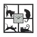 Pictorial Cats Wall Clock