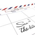 Organised Airmail Desktop Calendar