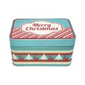 Fanciful Christmas Tin Box
