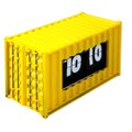 Quirky Container Flip Clock