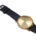 Stylish Japan Calf Leather Watch (Gold)