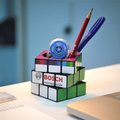Interactive Rubik's Pen Pot 