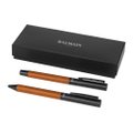 Classy Balmain Woodgrain Duo Pen Set