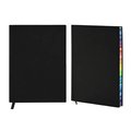 Catchy A5 Soft Cover Notebook With Rainbow Side