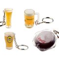 Realistic Beer Key Chain