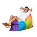 Comfy Rainbow Plopsta-Rectangular Bean Bag