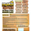 Entertaining Drunken Tower Game Set
