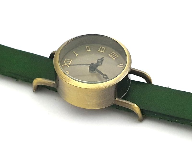 Classic Mini Bronze Leather Watch