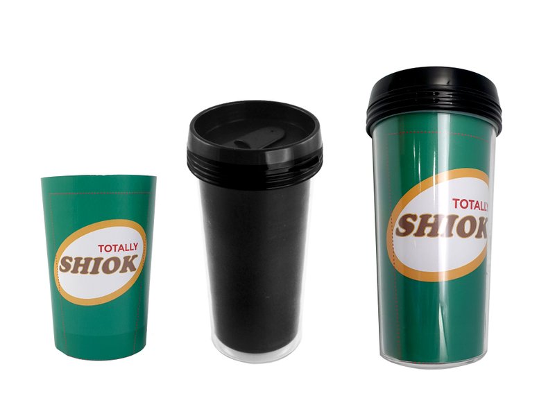 Customisable Double Wall PP Tumbler