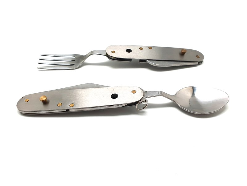 Inventive 6-in-1 Fork & Spoon Knife Set