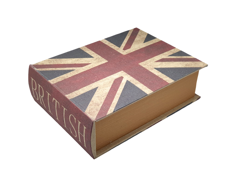 Retro Union Jack Book Box