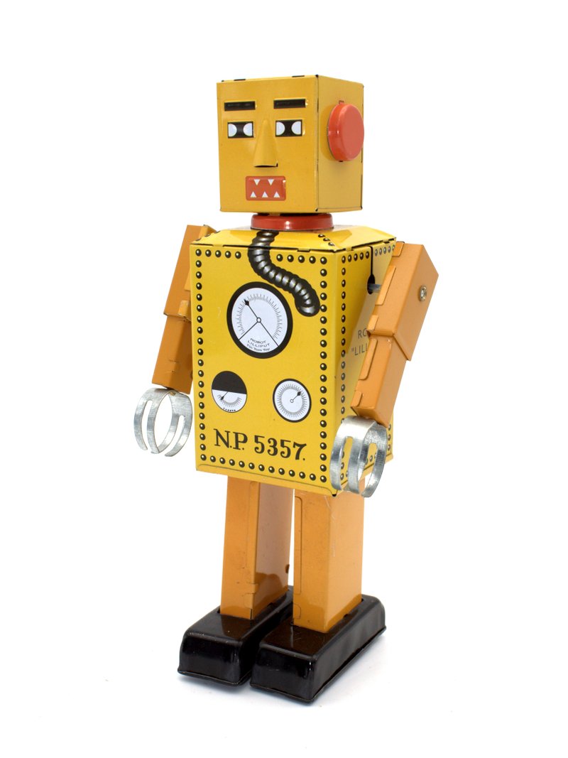 Old-school Tin Toy Lilliput Robot