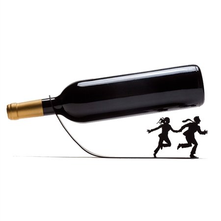Evocative Wine For Your Life Bottle Holder
