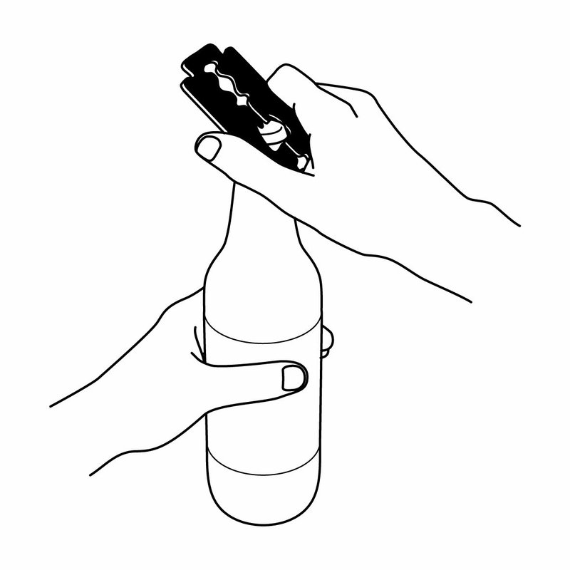 Razor Bottle Opener