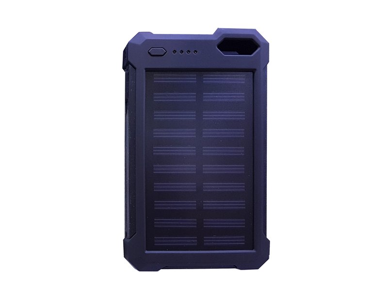 Solar Power Bank With Light 