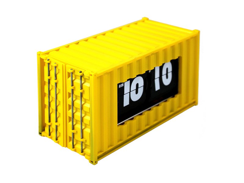 Quirky Container Flip Clock