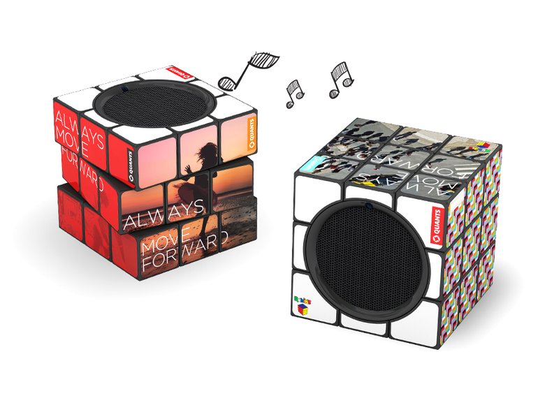 Engaging Rubik's Bluetooth Speaker