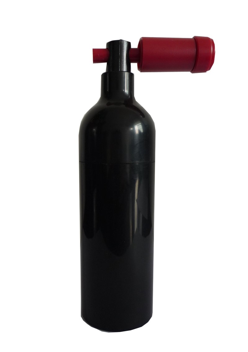 Dapper Bottle-Shaped Corkscrew
