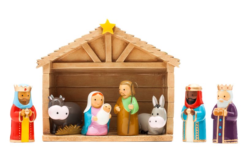Lovely Nativity Set Ornament