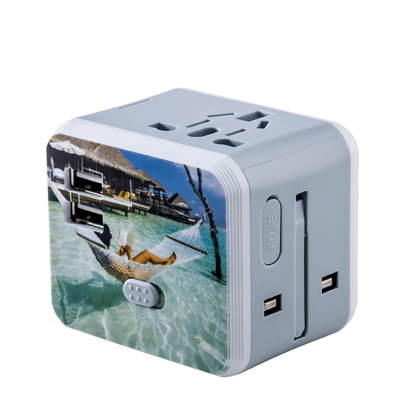 Compact USB Design Travel Adapter