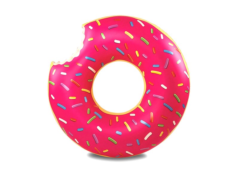 Delectable Inflatable Giant Float (Strawberry Donut)