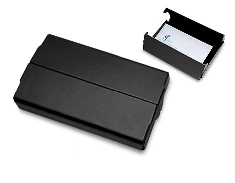 Trendy Name Card Case in Synthetic Leather