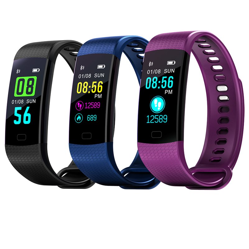 Health-conscious Activity Tracker With  Colorful Display  