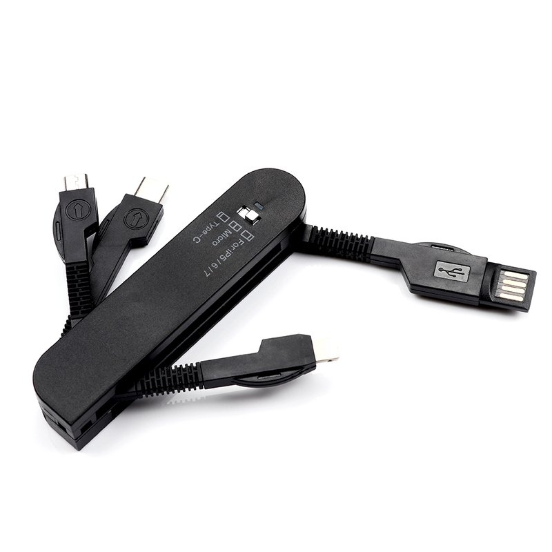 Handy 3-in-1 Cable Accessory