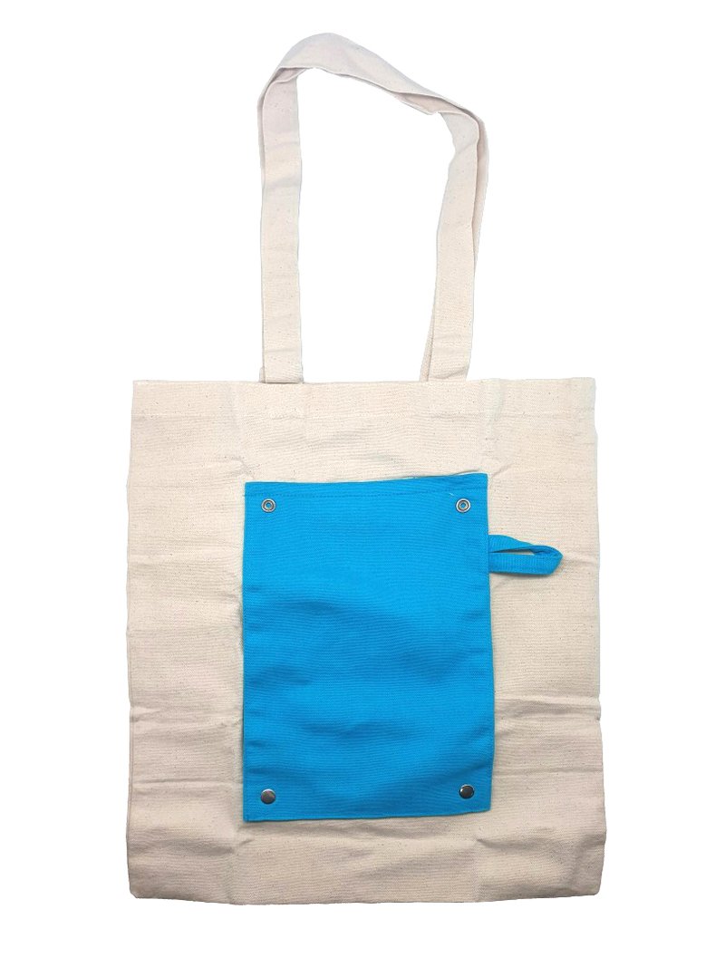 Foldable Colour Canvas Tote Bag