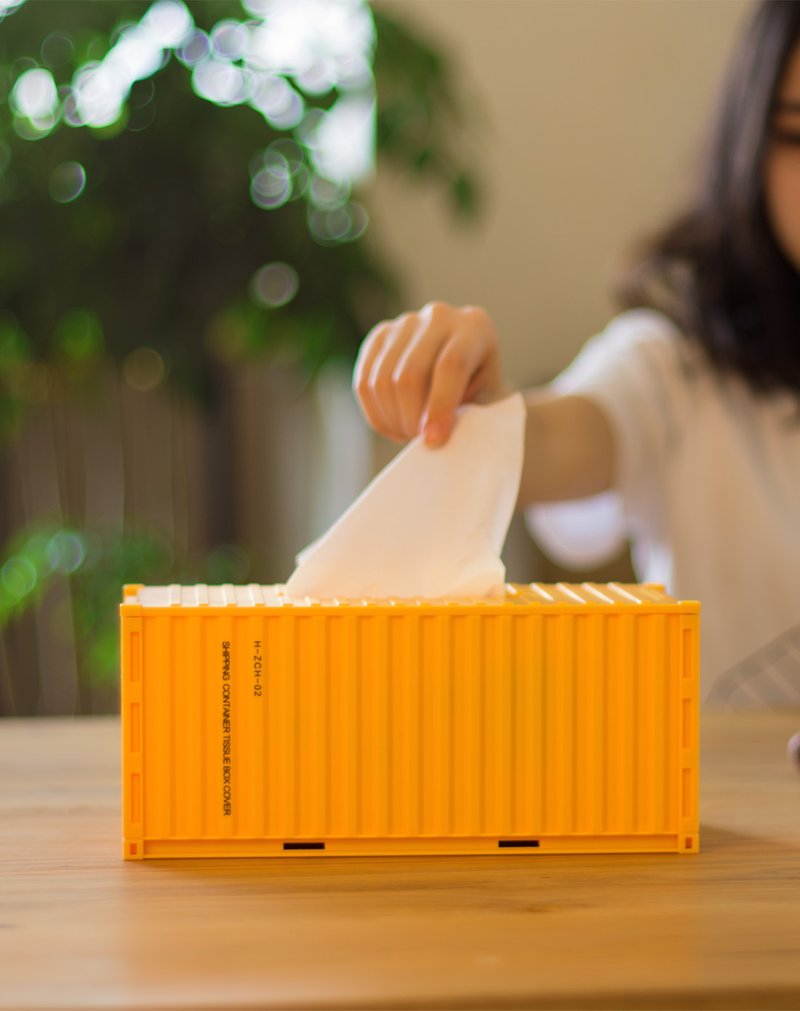 Loadable Container Tissue Box