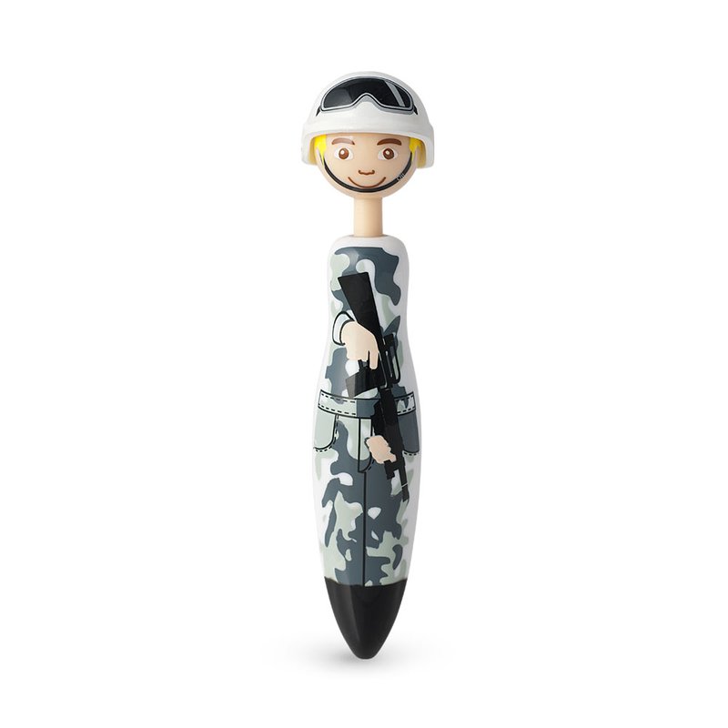 Personified Army Pen