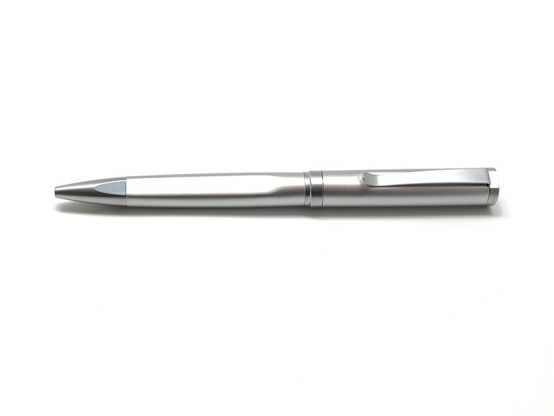 Inspiring Silvery Ball Pen in Satin Chrome