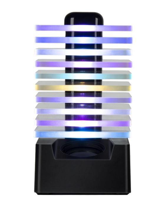 Vivid Rainbow Tower LED Bluetooth Speaker