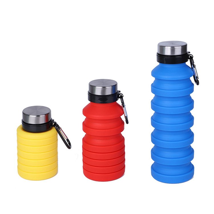 Retractable Silicone Water Bottle