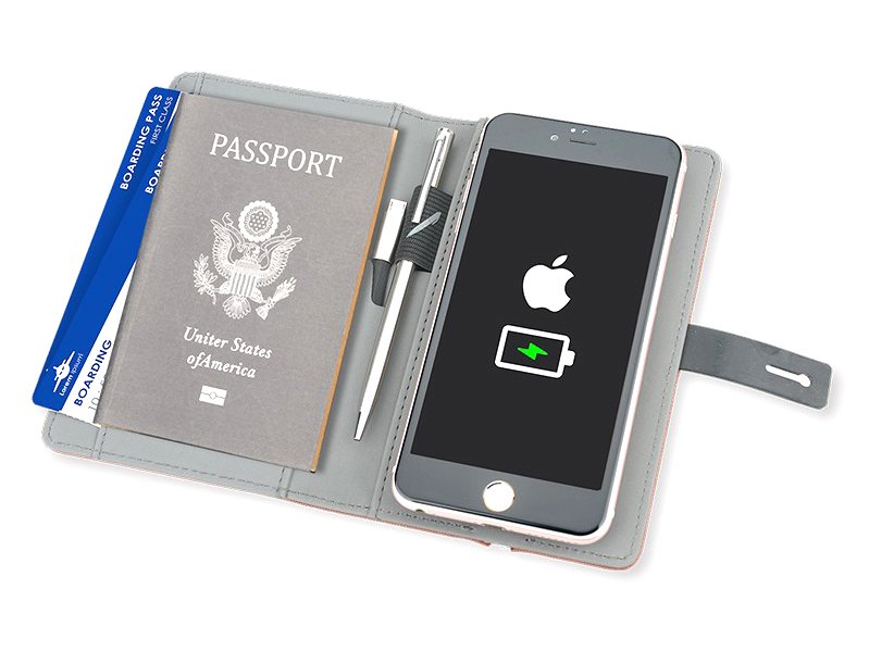 Handy Wireless Charging Passport Holders
