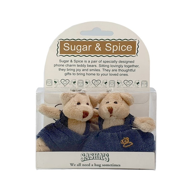Fun-loving Sasha's Mini Bears Sugar & Spice