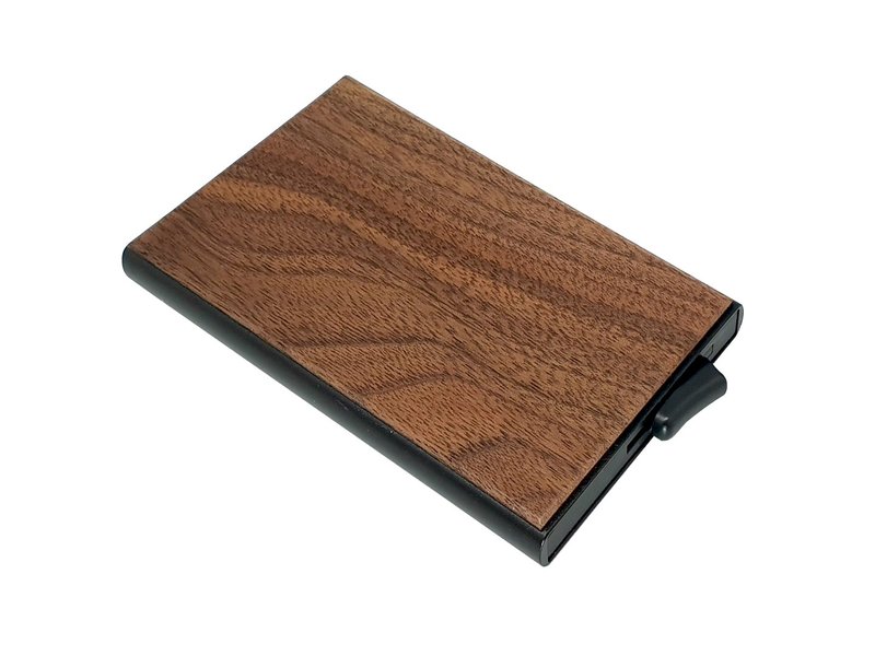 Seasoned Timber RFID Card Holder