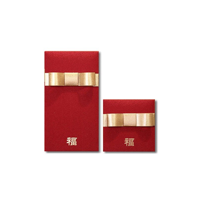 Pleasing Ribbon Red Packet