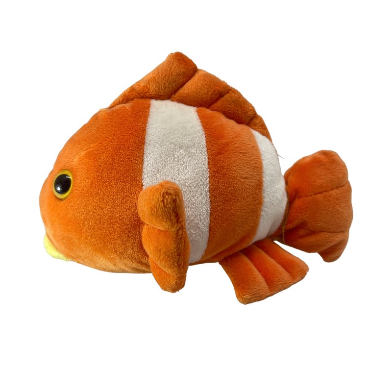 Radiant Sasha's Orange & White Stripe Fish