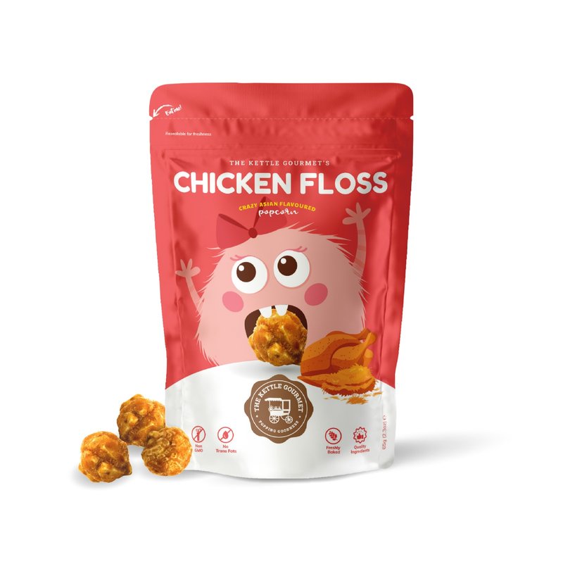 Savoury Crazy Asian Flavoured Popcorn (4-pack Taster)