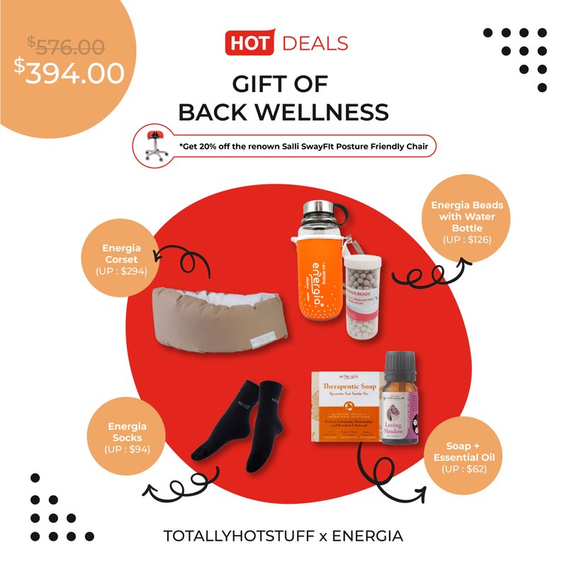 Relieving Back Wellness Pack