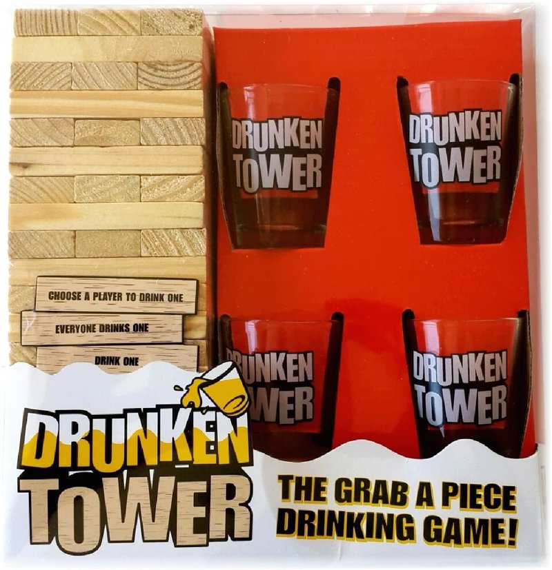 Entertaining Drunken Tower Game Set