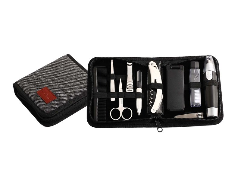 Quintessential 10-pc Travel Grooming Kit	